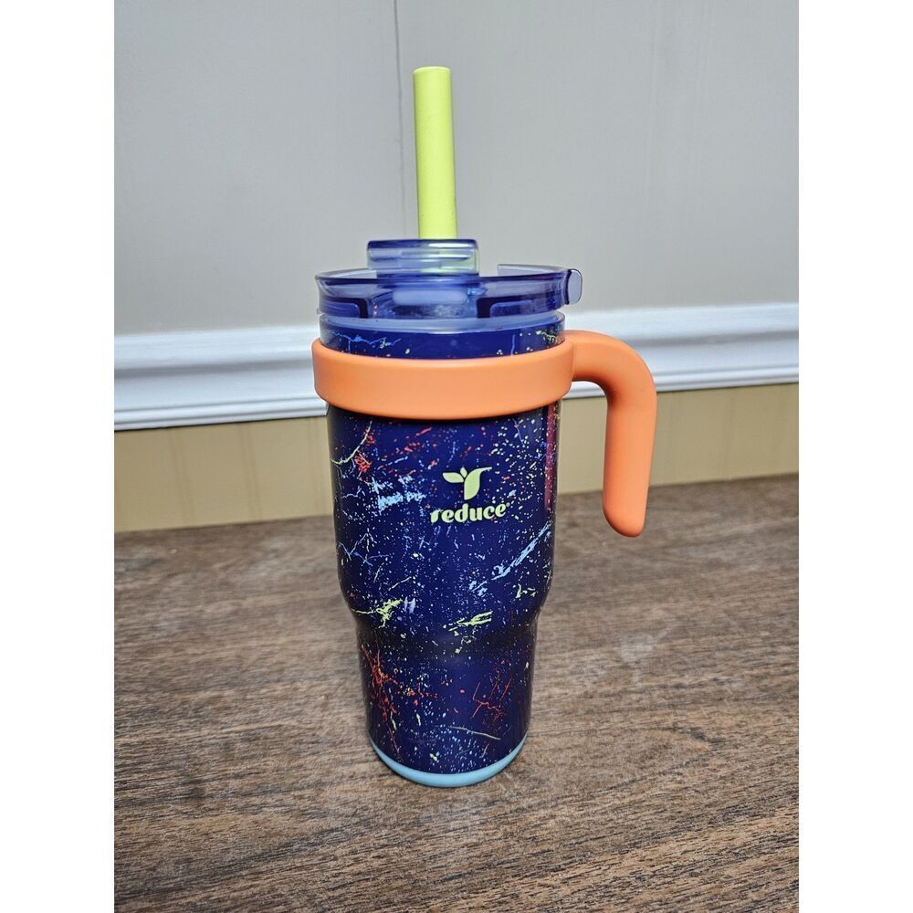 Reduce Coldee Kids Spill Proof Tumbler 18oz‎ Spill Proof Paint Ball With Handle